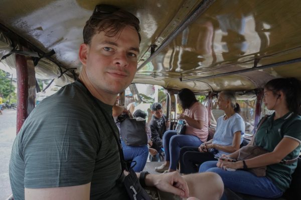 Very public transport that will get us to a day hike while in Philippines