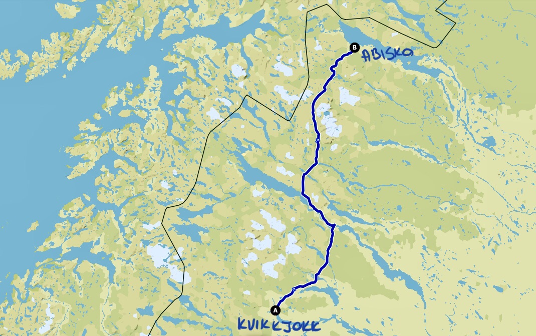 correct Herziening transmissie Kungsleden: Kvikkjokk to Abisko – Into the hike