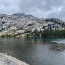 lakes with mountains around it, Yosemite NP