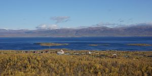 Little Abisko surrounded by spectacular landscapes